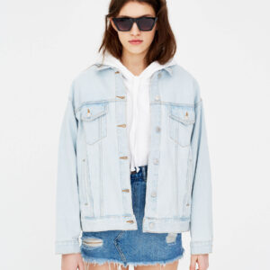 Oversized denim jacket